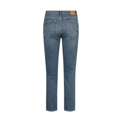 Mos Mosh Asya jentra jeans ankle, mid blue 