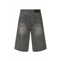 Adelin grey denim shorts Rabens Saloner, washed grey