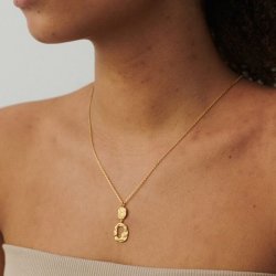 Cloud necklace Pernille Corydon, gold