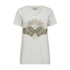 Nadine o-ss deco tee Mos Mosh, celadon tint