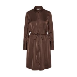 Nakita dress Karmamia, semi rich brown