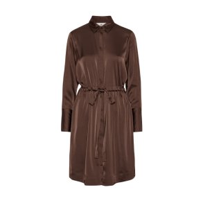 Nakita dress Karmamia, semi rich brown