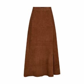 Naomi long skirt Depeche, cognac