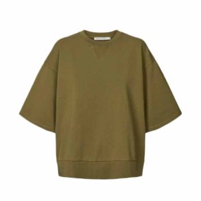 Narah sweat top Rabens Saloner, dark olive