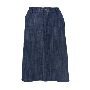 Bcbox midi skirt Black Colour, navy denim