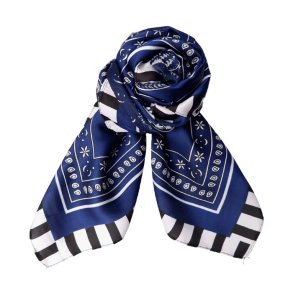 Bctressa mini scarf Black Colour, navy