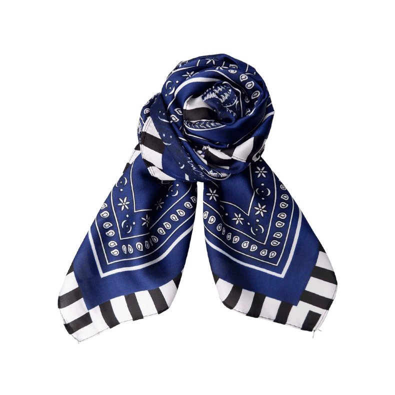 Bctressa mini scarf Black Colour, navy