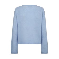Mape o-neck knit Mos Mosh, brunnera blue