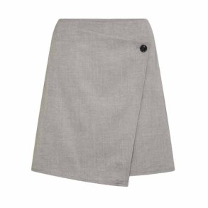 Nelly 4 skirt Levet Room, light grey melange