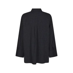 Dita check shirt Neo Noir, dark blue