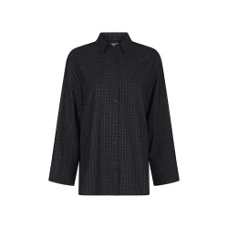 Dita check shirt Neo Noir, dark blue