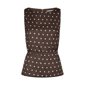 Neo Noir Nassa big dot top, dark brown