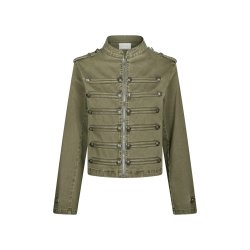 Sivena denim jacket Neo Noir, army