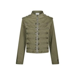 Sivena denim jacket Neo Noir, army