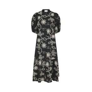 Veronica dori emb dress Neo Noir, black 
