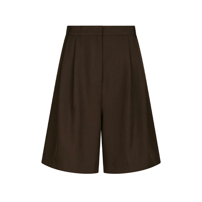 Nika structure shorts Neo Noir, dark brown