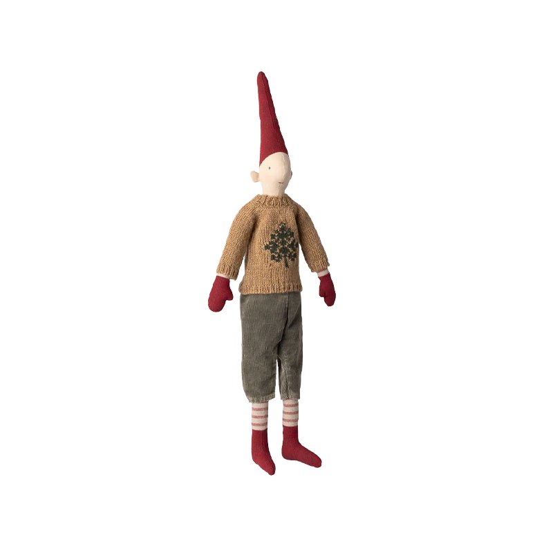 Nisse str. 3 Maileg, bukser og strikket sweater