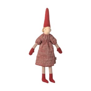 Nisse str. 2 Maileg, rd kjole