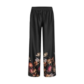 Nomi pants Karmamia, black blossom