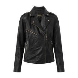 Noora biker leather jacket Depeche, black