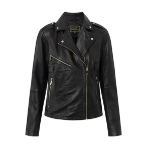 Noora biker leather jacket Depeche, black
