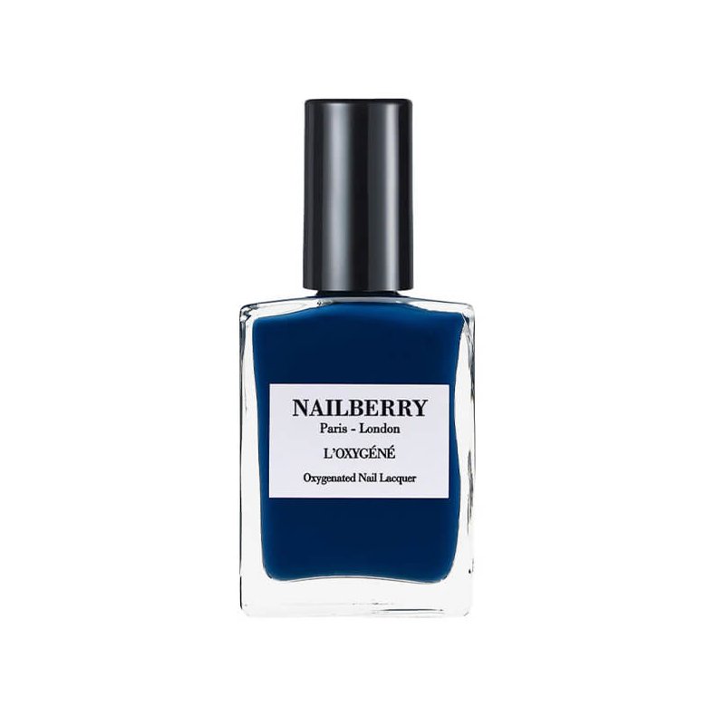 Orage nailpolish fra Nailberry L'Oxygn, indigo blue