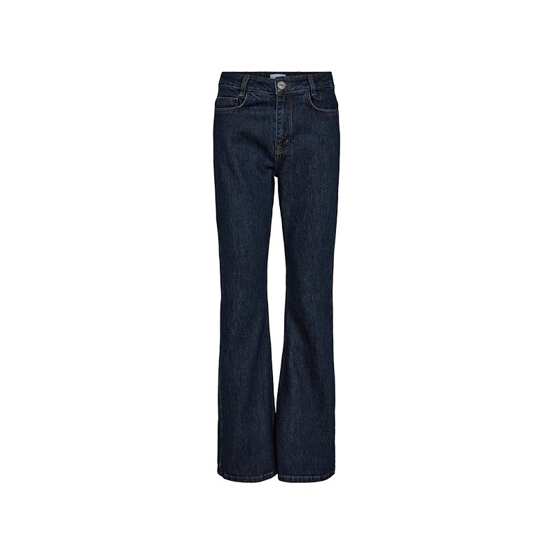 Nulondon jeans long Nmph, dark blue denim