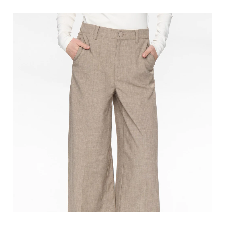 Numelona pants N�mph, dark sand melange