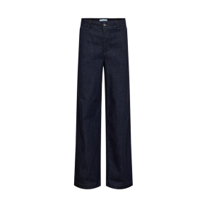 Nuamber wide jeans N�mph, dark blue denim