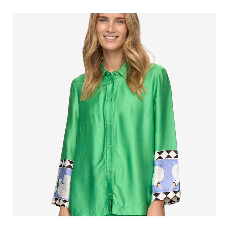 Nuadelina shirt N�mph, vibrant green