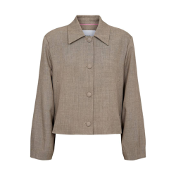 Numelona jacket N�mph, dark sand melange