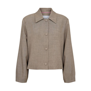 Numelona jacket N�mph, dark sand melange