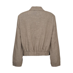 Numelona jacket N�mph, dark sand melange