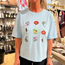 Nubelisa boxy t-shirt N�mph, airy blue