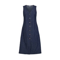 Nuvibeke dress Nmph, medium blue denim