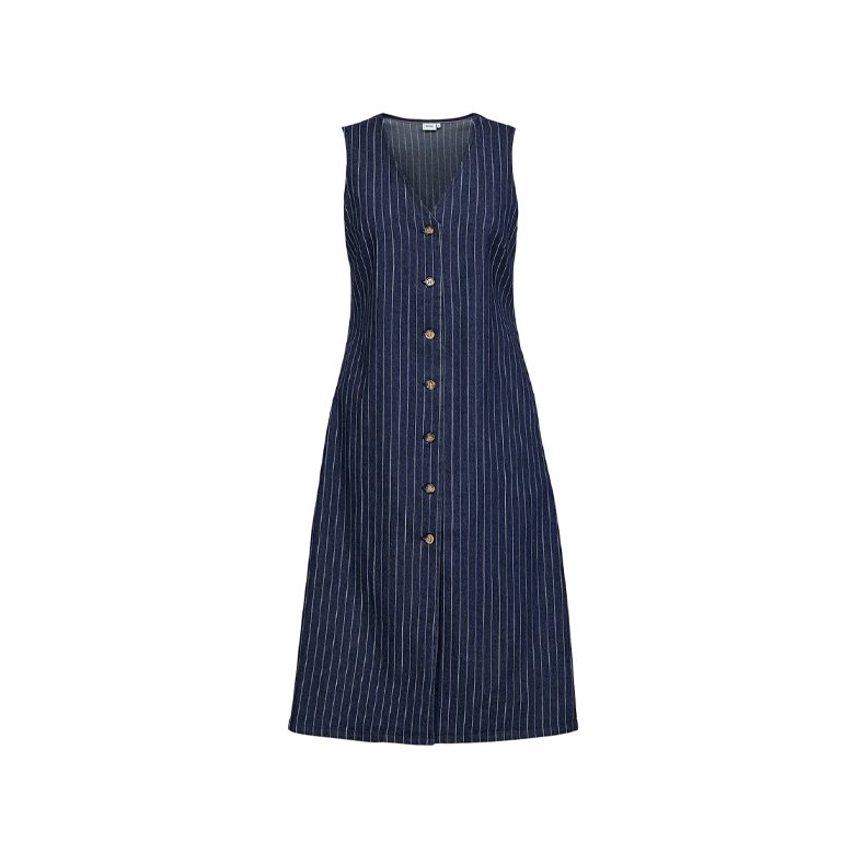 Nuvibeke dress Nmph, medium blue denim