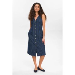 Nuvibeke dress Nmph, medium blue denim