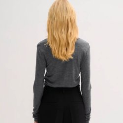 The o-neck long sleeve shirt My Essential Wardrobe, grey