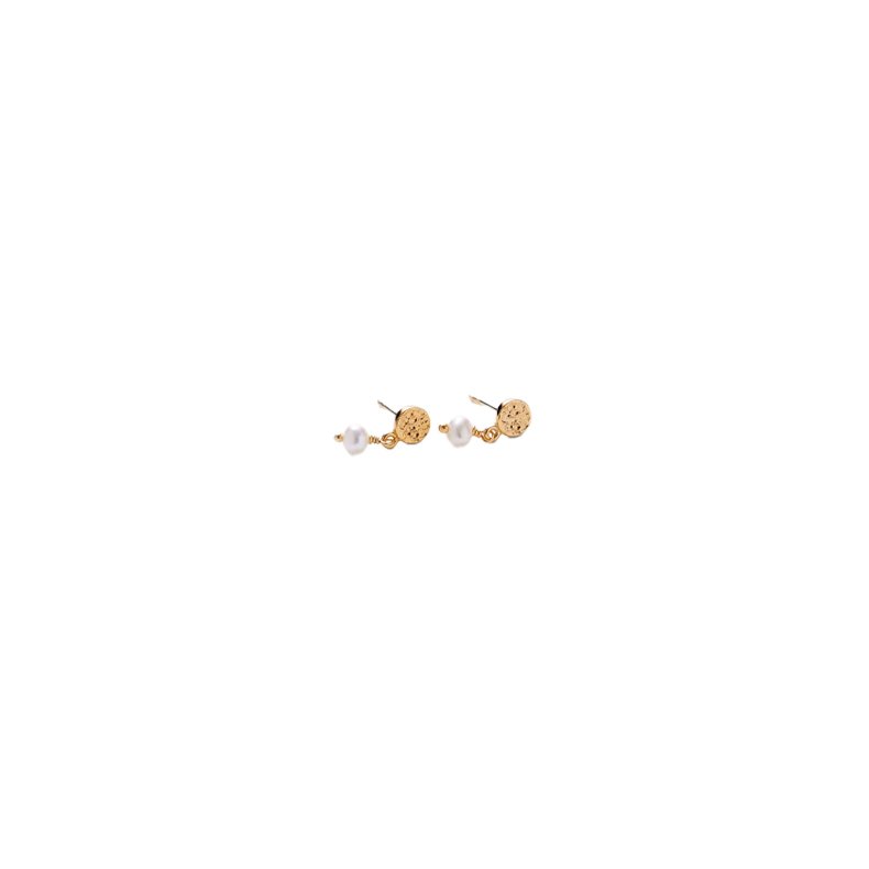 Ocean nature earsticks Pernille Corydon, gold