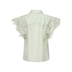 Molly shirt Copenhagen Muse, green tint