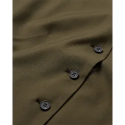 Tenna waistcoat Copenhagen Muse, ivy green melange