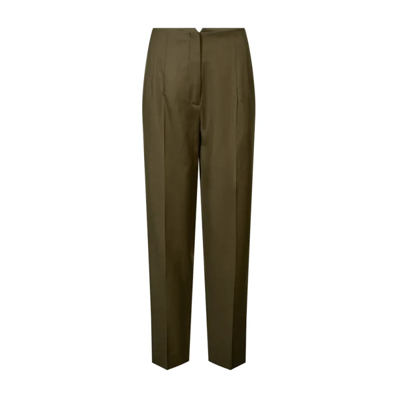 Tenna pants Copenhagen Muse, ivy green melange