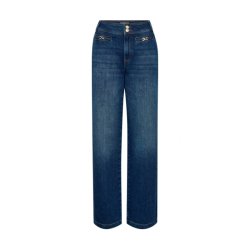Candia peach jeans Mos Mosh, dark blue
