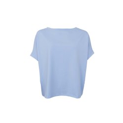 May loose blouse Black Colour, Lt blue