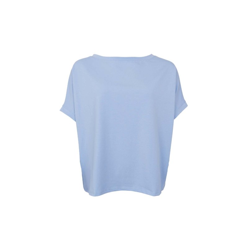 May loose blouse Black Colour, Lt blue