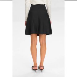 Nulillyphilly skirt Nmph, black coffee