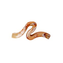 Pilou hair claw Black Colour, caramel