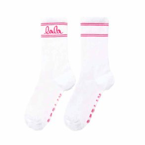 Sam cotton socks Lala Berlin, blend white/pink