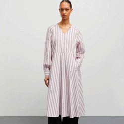 Poplinda esme dress Mads Nrgaard, pintripe/parfait pink