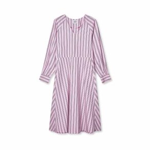 Poplinda esme dress Mads Nrgaard, pintripe/parfait pink